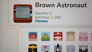 Getting The Brown Astronaut In Blooket!