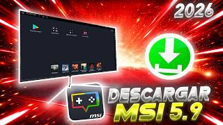 How to DOWNLOAD and CONFIGURE MSI App Player 5.9 for LOW/HIGH END PC🚀 (BEST PERFORMANCE 2026)” screenshot 1