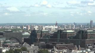 London Olympic Stadium and Orbit from top of St Paul's Cathedral