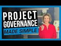 What is project governance clear breakdown