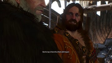 Ice Giant fight, Witcher 3 Enhanced Edition