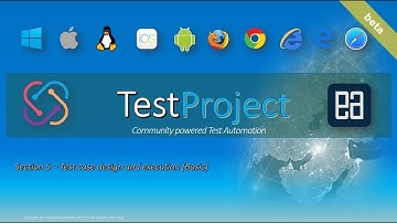 Working with TestProject Test step types