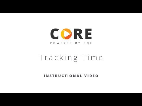 TRACKING TIME IN BQE CORE