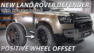 Sports Performance Way To Solve The New Defender Positive Wheel Offset Problem | BONOSS 2023 Land Rover Wheel Spacers
