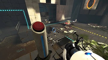 Portal 2 walkthrough - Chapter 1: The Courtesy Call - Test Chamber 5