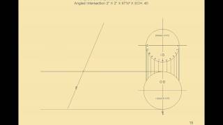 67.5 degree pipe intersection by FabeasyPipeTemplating.com