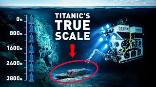 The Terrifying Reality of the Titanic's Depth (3,821m)