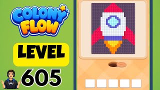 Colony Flow Level 605 Full Walkthrough Solution