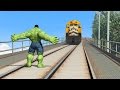 CAN HULK STOP THE TRAIN IN GTA 5?