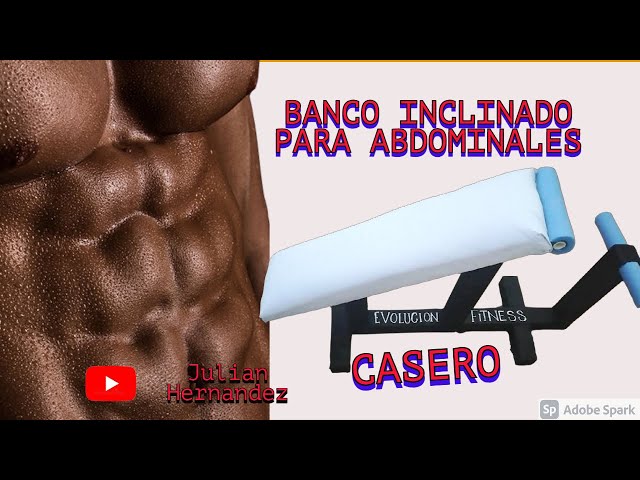 Banco para abdominales, hecho en casa!!! (ponte en forma) 💪👩‍🏭 