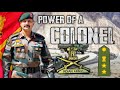 Power of a colonel in indian army  an defence