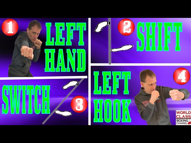 Using a Shift and a Switch to Land the Left Hook! - YouTube