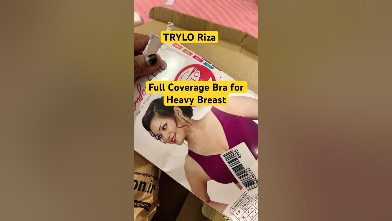 TRYLO Riza Full Coverage Bra for Heavy-breast#fullcoveragebra
