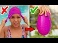 Trying 33 AMAZING HACKS FOR YOUR NEXT BEACH TRIP by 5-Minute Crafts