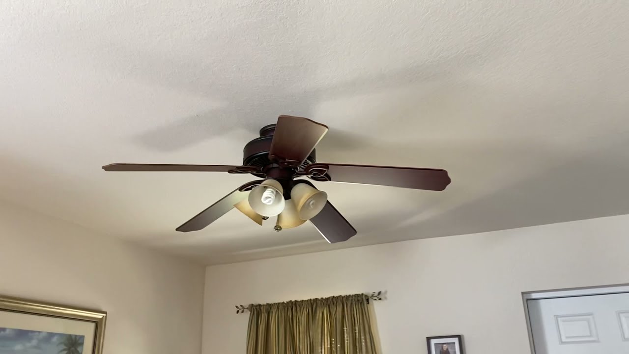 Hampton Bay Huntington iii ceiling fan (HD Remake) YouTube