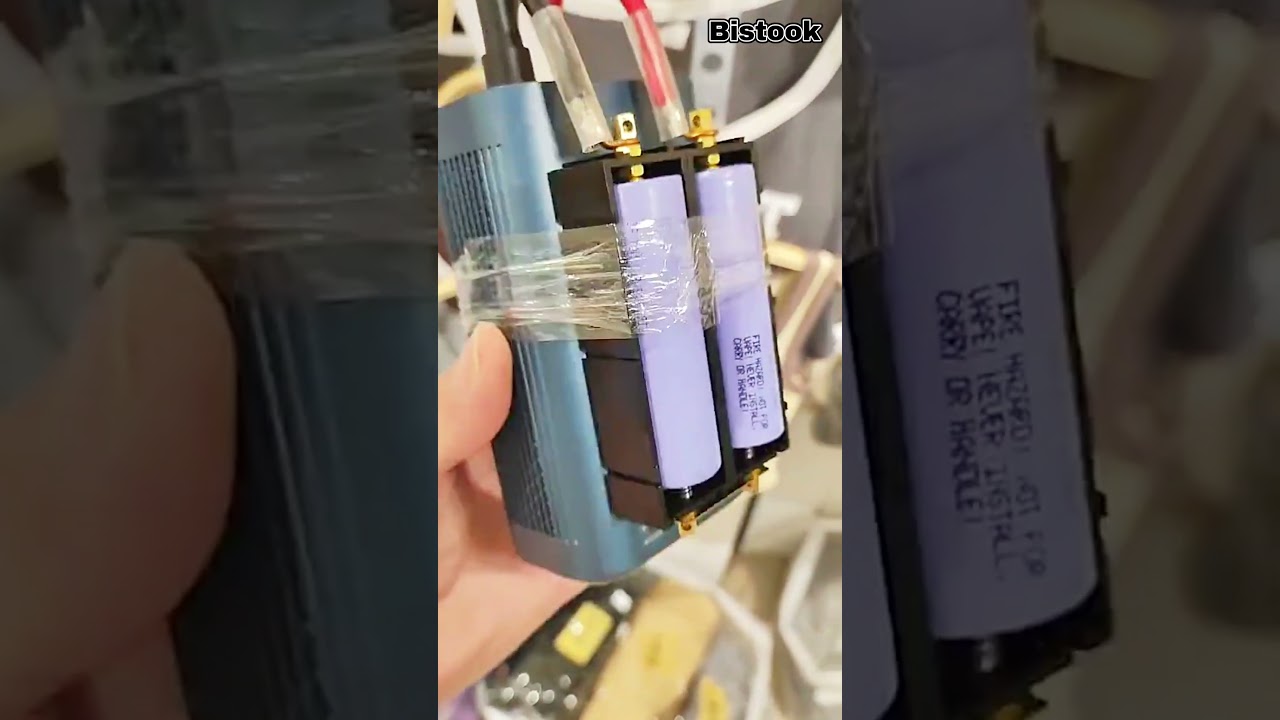 How to complete the series and parallel connection of 21700/18650 splicable battery boxes