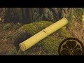 Making A Bamboo Scoop For Water Forging 竹の水差し