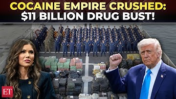 US drug task force seizes record-breaking $11 billion cocaine; 1 million pounds seized