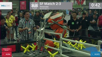 SF 2-3 AURA vs VCAT - 2017 Vex Worlds (Innovate)