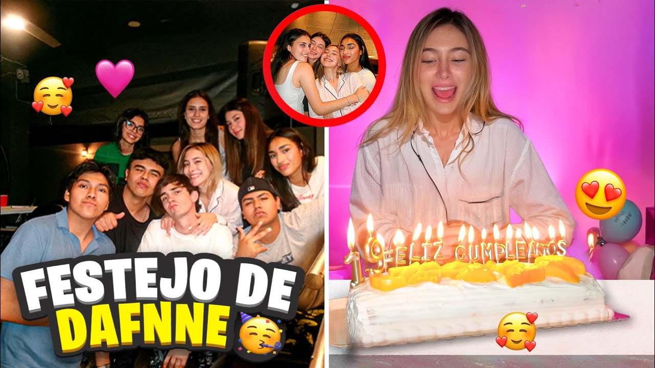 DAFNNE SE FESTEJA CON AMIGOS 🥳🎂| Hermanas JM
