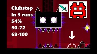 Clubstep In 3 Runs Next Hardest