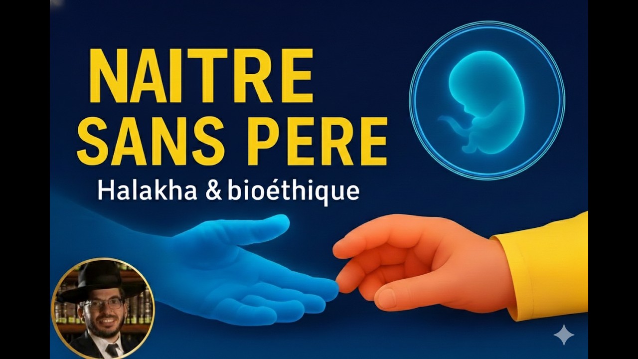 Né à partir d’un PÈRE DÉCÉDÉ : a-t-il vraiment un père ? (Procréation post-mortem) - Rav B. Melka