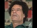 معمر القذافي يسخر من أمريكا