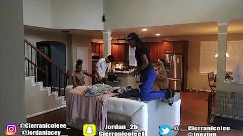 DESTROYING YOUR HOUSE PRANK ON JAZZ AND TAE!!!