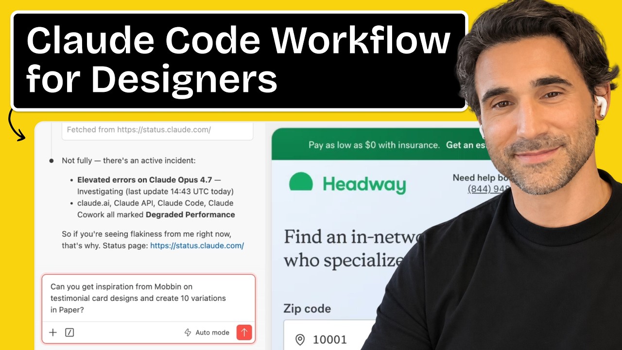 Designing in Healthcare with Claude Code (From Prompt to Production)