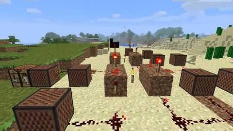 Minecraft- Music Sequencer Test