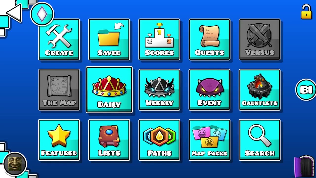 My first Texture Pack! - Cyclic Texture Pack | Geometry Dash 2.2