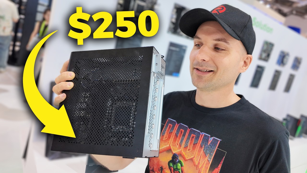 Cheaper DDR5 RAM INCOMING! ASRock's #computex2026 Booth - YouTube