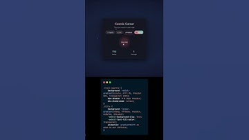 Epic Cursor Trail Animation with Particle Physics! ✨🚀