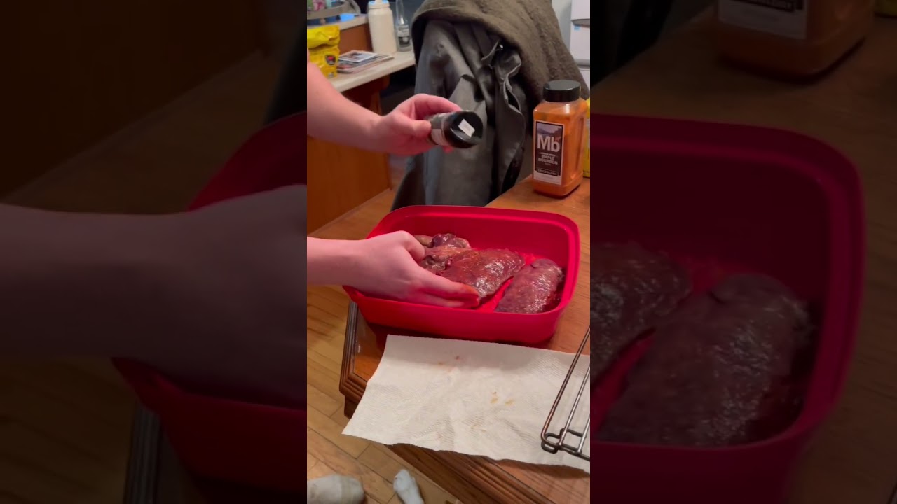 A Goose steak recipe. DM us for full recipe or check out our latest recipe post on our page🔥