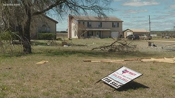 Jarrell community cleaning up after storm