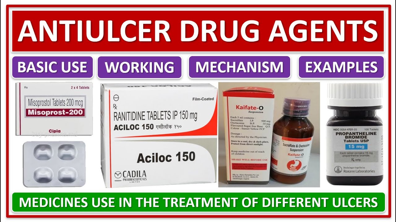 How Much Is Ulcer Drugs In Usa ANTIULCER DRUG AGENTS, EXAMPLE, MEDICINES USE IN THE TREATMENT OF