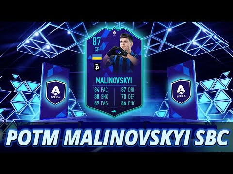 POTM MALINOVSKYI SBC FIFA 22! (CHEAPEST SOLUTION - NO LOYALTY)