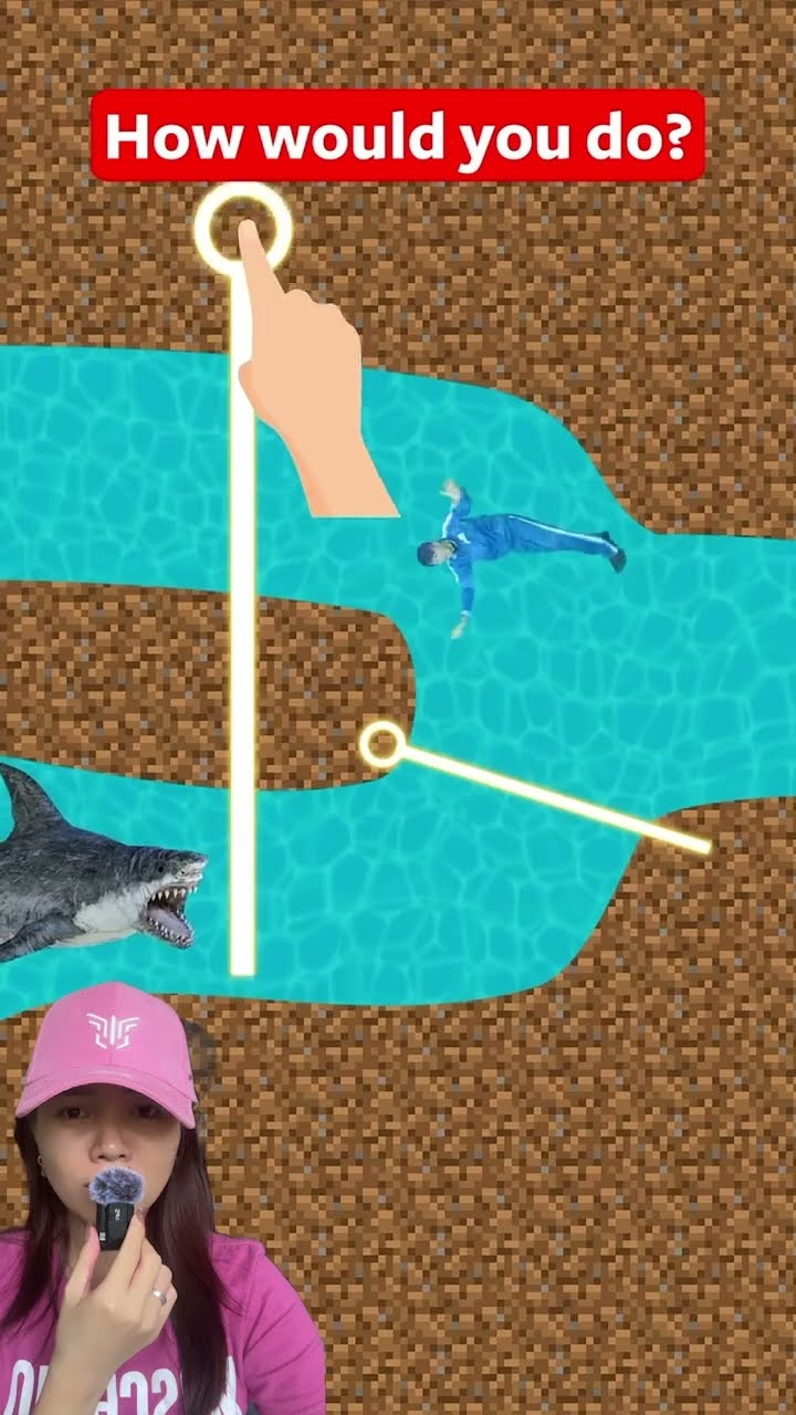 BERENANG KE ARAH MANA NI ADA IKAN H1U ⁉️#shorts #funny #dubbing