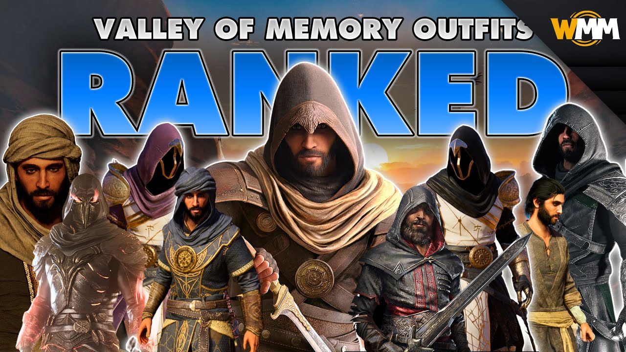 Обзор костюмов Басима из Долины Памяти в Assassin's Creed Mirage
