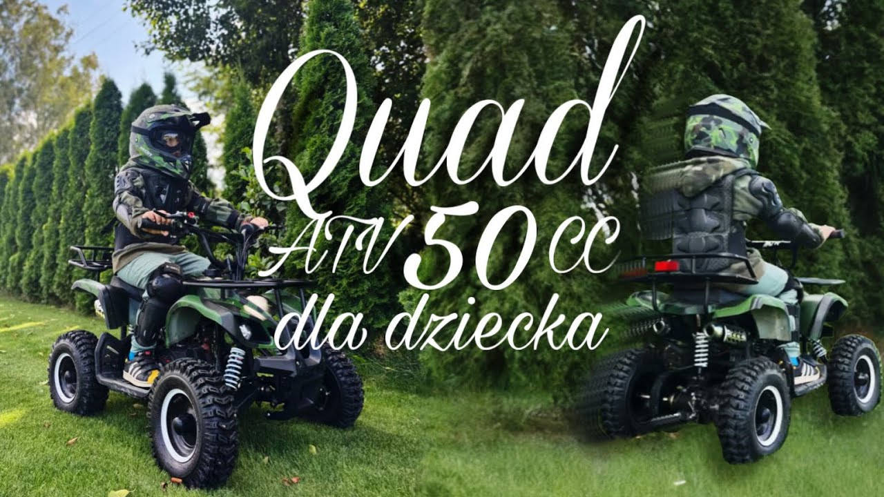 Quad ATV 50 CC dla dzieci 