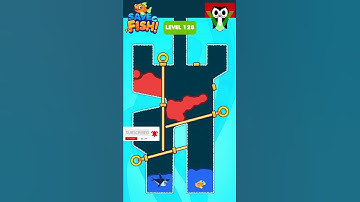 inavb Save the Fish Level 128 Android Gameplay #shorts #savethefish by inavb