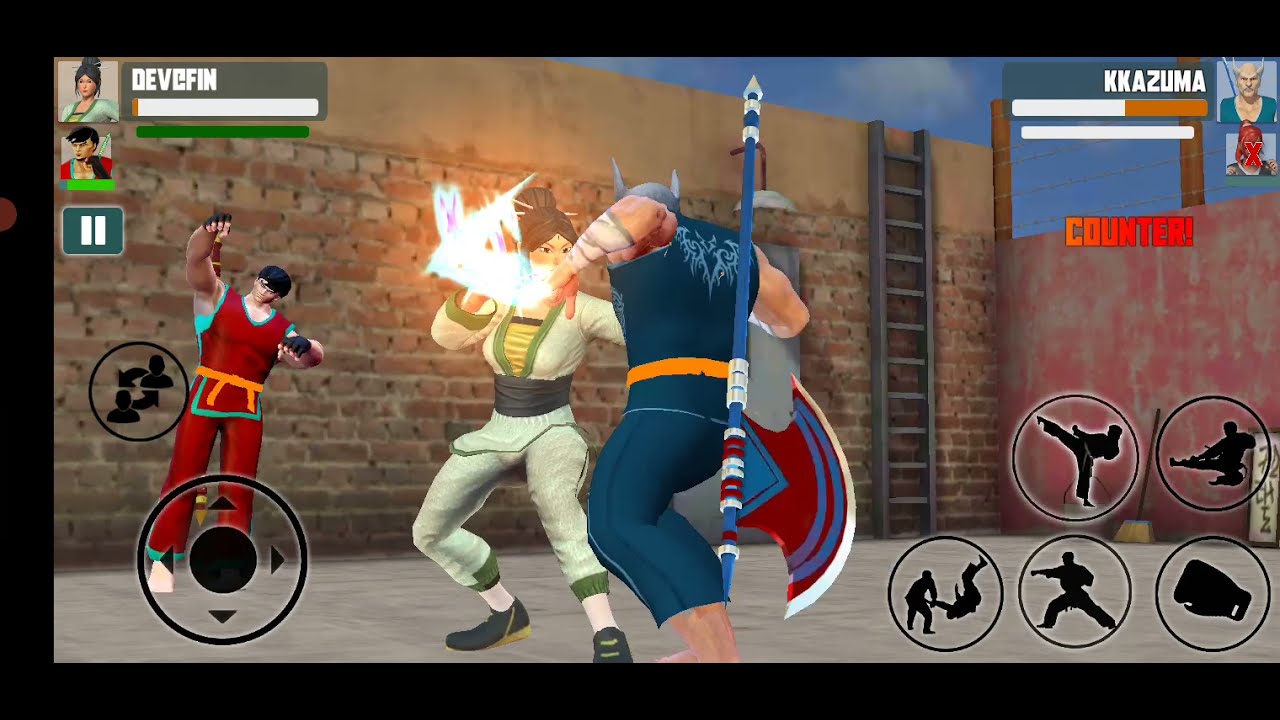 Fighting Games Rk Karate Fighting Games: Kung Fu King Final Fight story mode red belt ...