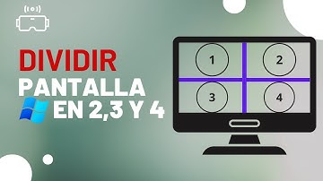 COMO DIVIDIR pantalla de PC LAPTOP en windows 10 y 11 // ACTUALIZADO  // Dividela de 2 a 4 partes ✅