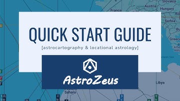 Quickstart Guide to Astrocartography on AstroZeus