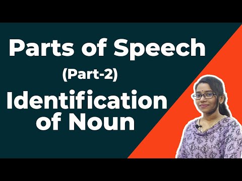 Identification of Noun | Parts Of Speech | Part-2|  | Bengali Tutorial | English Grammar