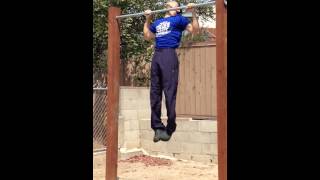 Second 30 strict dead hang pull up set before lunch!!!