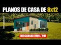 ✅ Planos de Casa #3 Dormitorios ➜ (DWG / PDF) ✓ ¡Gratis!