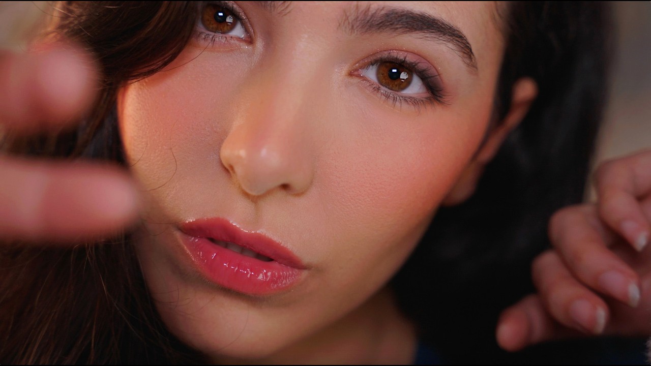 ASMR Right In Your Ears Mouth Sounds & Face Touching That Will Put You to Sleep ✨