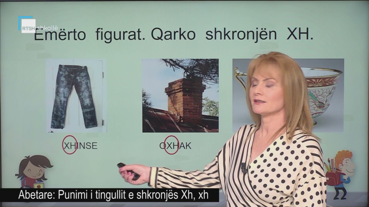 Abetare - Punimi i tingullit e shkronjës Xh, xh