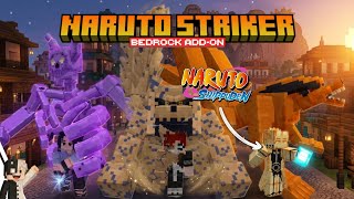 Best Naruto Addon Mcpe 1.26+ | Naruto Striker Addon Showcase | Minecraft Bedrock screenshot 2